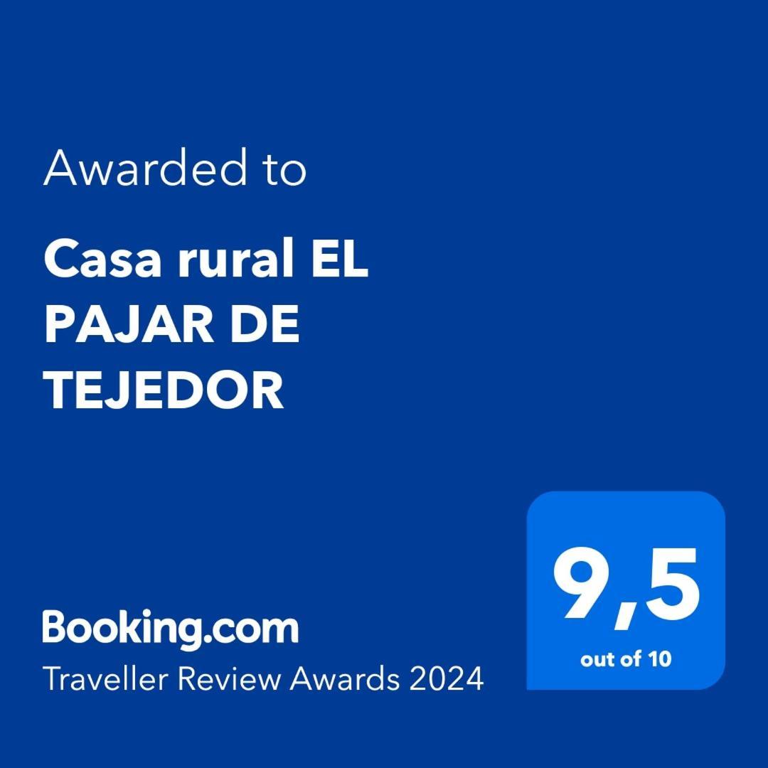 Casa Rural El Pajar De Tejedor Mondot Exterior foto